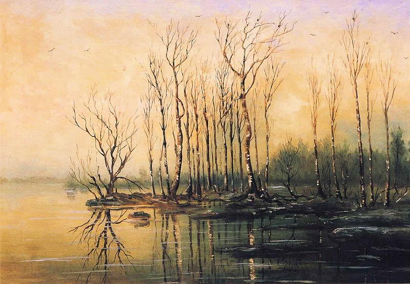 unknow artist High Water Germany oil painting art
